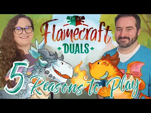 Flamecraft Duals - 5 Reasons to Play - We Review this Two Player Puzzle Travel boardgame
