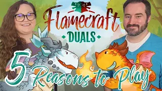 Flamecraft Duals - 5 Reasons to Play - We Review this Two Player Puzzle Travel boardgame
