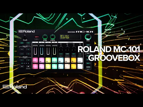 Product video thumbnail for Roland MC-101 Groovebox Sequencer