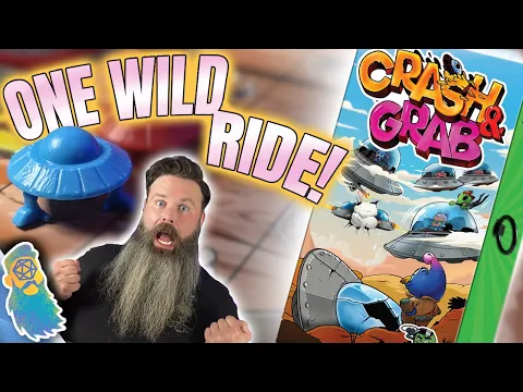 This Game Is One Wild Ride Right Out The Gate! - Crash & Grab Board Game Kickstarter Preview