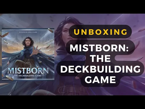 Mistborn: The Deckbuilding Game Unboxing | DaniCha