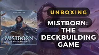 Mistborn: The Deckbuilding Game Unboxing | DaniCha