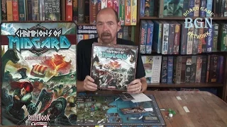 How to play the board game Champions of Midgard