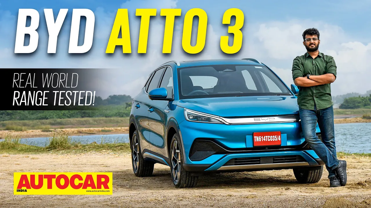 2022 BYD Atto 3 review - Real world range test | Drive | Autocar India