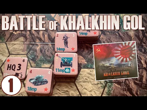 Gameplay Overview - The Battle of Khalkhin Gol | World War 2 Wargame Boardgame | Princeps Games