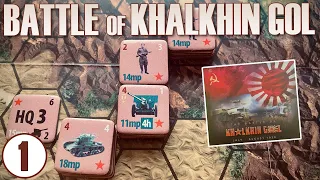 Gameplay Overview - The Battle of Khalkhin Gol | World War 2 Wargame Boardgame | Princeps Games