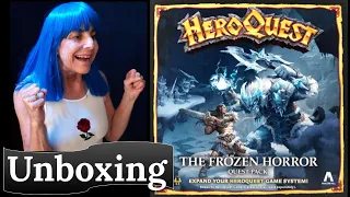 HeroQuest: The Frozen Horror - Unboxing