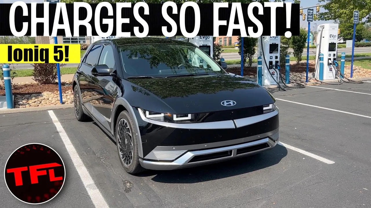 Lookout Gas! The Hyundai Ioniq 5 Charges UNBELIEVABLY Fast!