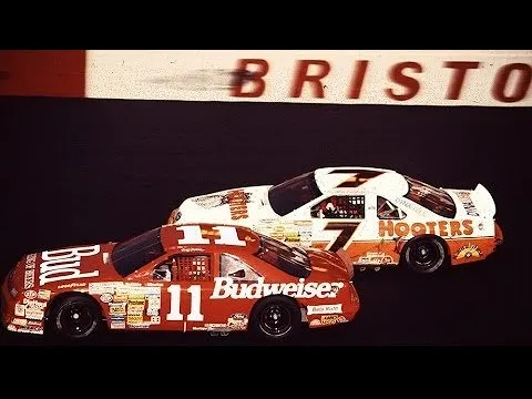 1992 NASCAR SEASON FINAL RACE OF THE SEASON RACE 29 AT ATLANTA USING RED WHITE AND BLUE RACING