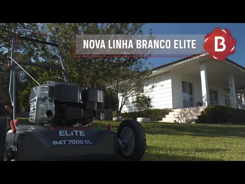 Cortador de Grama B4T-7000 ELITE a Gasolina 190 CC Branco