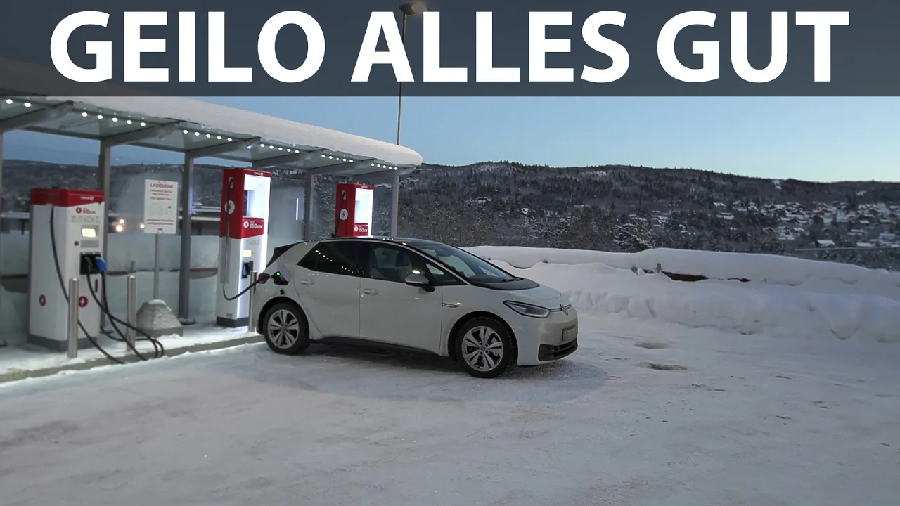 VW ID3 Geilo test