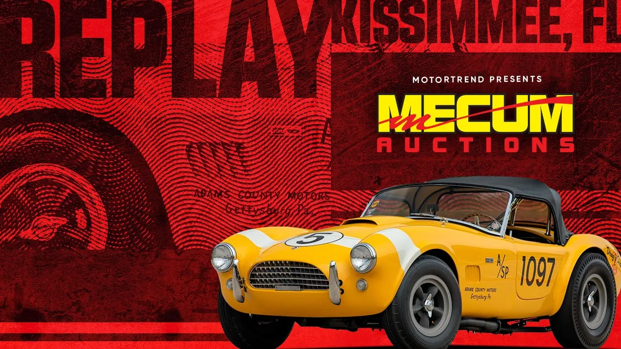 Mecum Auto Auctions: Day 2 Livestream - Replay 1/14/22 | MotorTrend