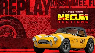 Mecum Auto Auctions: Day 2 Livestream - Replay 1/14/22 | MotorTrend
