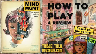 How to Play Mind MGMT: The Psychic Espionage Game & Review | Table Talk Reviews