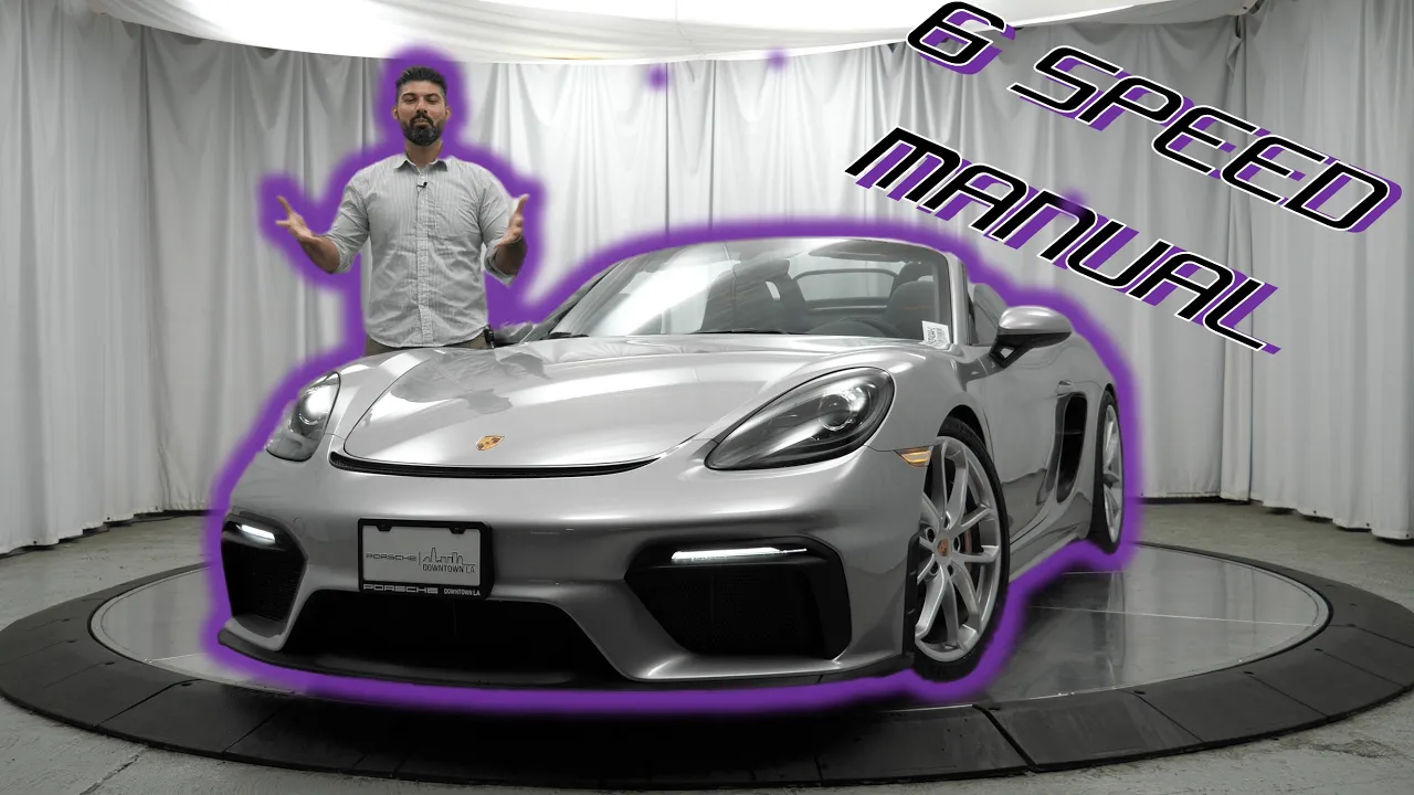 The Porsche 718 Spyder Has A Manual Top and That's Good