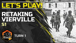 Retaking Vierville Tutorial Playthrough (Turn 1)