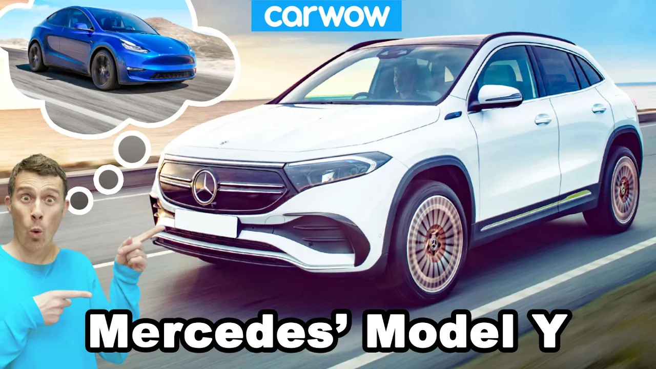 Mercedes' Tesla Model Y - the all-electric EQA!