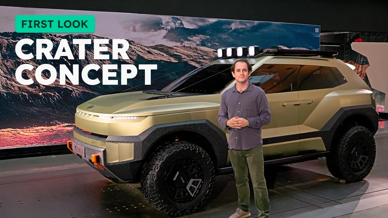Hyundai Crater Concept: The WILD EV SUV No One Saw Coming