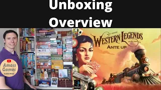 Western Legends Ante Up first big expansion unboxing teaser trailer preview overview AmassGames #tok