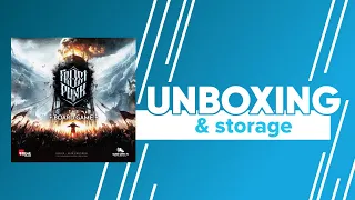 Frostpunk The Board Game Unboxing & Storage | @GCUtabletop