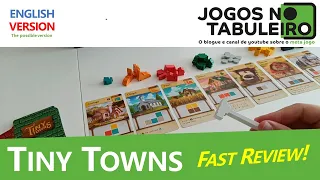 Tiny Towns: fast review (ENG)
