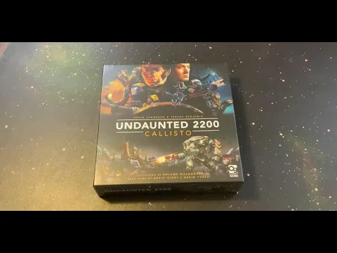 The Discriminating Gamer: Undaunted 2200: Callisto unboxing with Ray