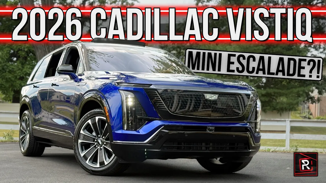 The 2026 Cadillac VISTIQ Sport Is A Stand-Out Electric Family SUV With Escalade Vibes