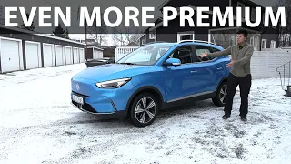 MG ZS EV interior review