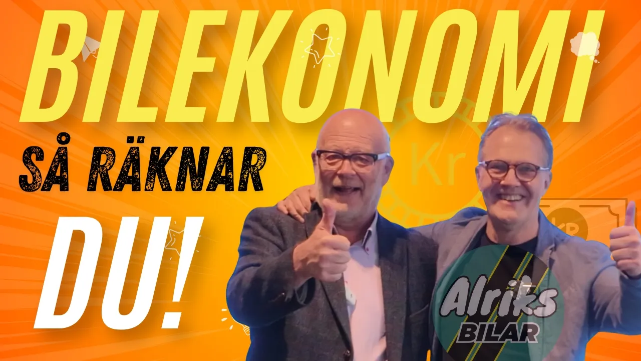 Så räknar du ut din bilekonomi! Bästa tipsen! TCO - Total Cost of Ownership