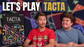 Tacta | When Art Meets Competition | Head to Head Battle | Board Game Playthrough