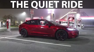 Tesla Model 3 Performance Highland acceleration and noise test