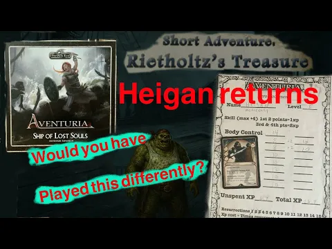 Heigan Returns! Would YOU Have Played It This Way? | Aventuria Solo Pt. 1