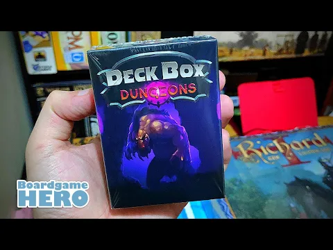 Deck Box Dungeons from Ariah Studios Unboxing - Retail Ed.