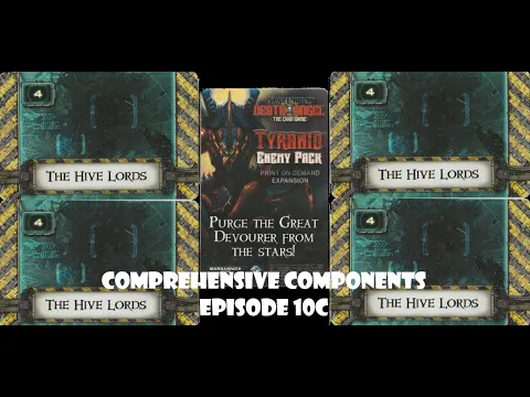 Comprehensive Components Ep10c Space Hulk Death Angel The Card Game Tyranid Enemy Pack Expansion