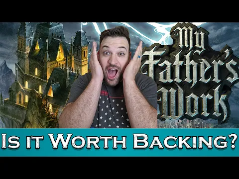 My Father's Work Board Game - IS IT WORTH BACKING? - Kickstarter Deep-dive