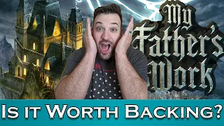 My Father's Work Board Game - IS IT WORTH BACKING? - Kickstarter Deep-dive