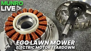 EGO Lawn Mower Electric Motor Teardown: Timeless Technology in a Modern Machine