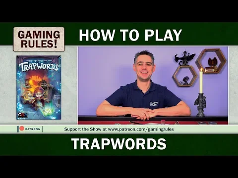 Trapwords - Official How-to-play video from Gaming Rules!