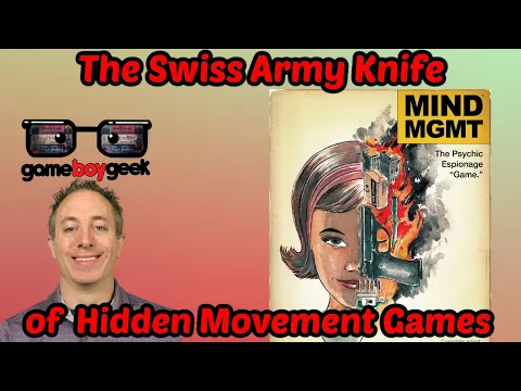 Mind MGMT Review: The Swiss Army Knife of Hidden Movement Games