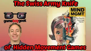 Mind MGMT Review: The Swiss Army Knife of Hidden Movement Games