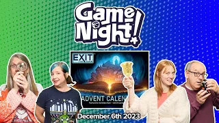 GameNight! 24 Days of Christmas - Exit: The Game Advent Calendar The Hunt for the Golden Book Day 6
