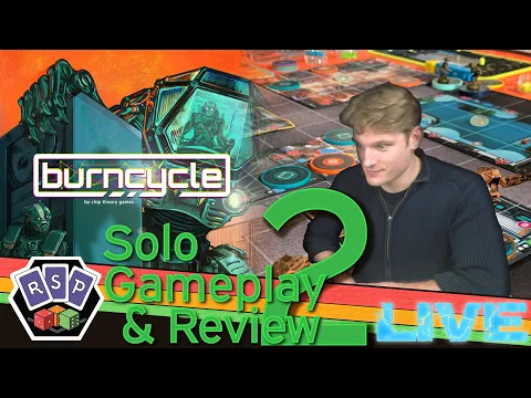 Burncycle Solo Playthrough 2 & Review (Just say 'no' to vibrating floors)