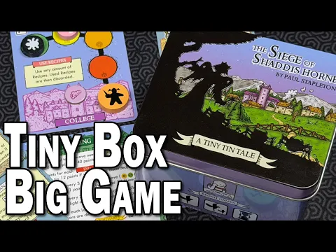 Siege of Shaddis Horne - A Pauper's Ladder Tiny Tin Game (Review)