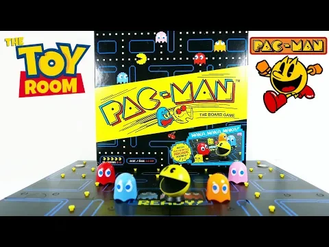 Pac-Man The Board Game Unboxing & Review