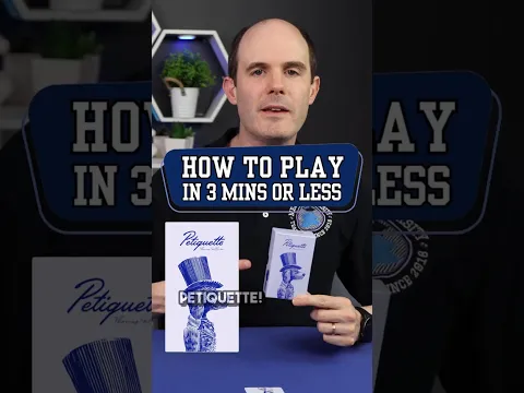 Petiquette - A Max. 3 Minute Board Game How to Play #shorts #tutorial