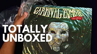 Carnival Zombie: Second Edition | TOTALLY UNBOXED | Musical Board Game Unboxing