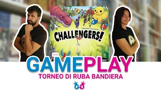Challengers! Partita Completa al torneo di Ruba Bandiera più folle del mondo!