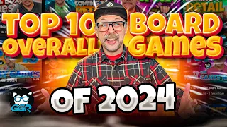 Top 10 Board Games Overall of 2024