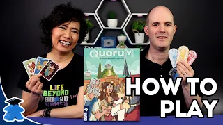 Quorum - How to Play. Complete, Clear, Concise Board Game Tutorial.