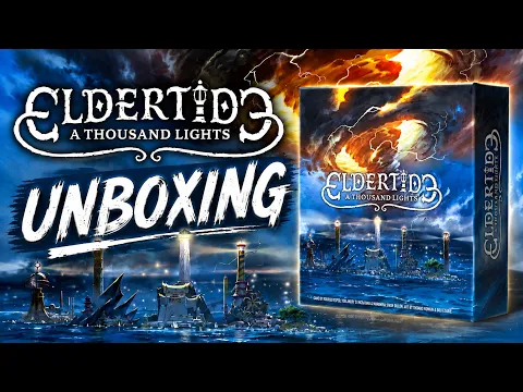 Eldertide: A Thousand Lights Kickstarter Unboxing | First Look at the Full Board Game